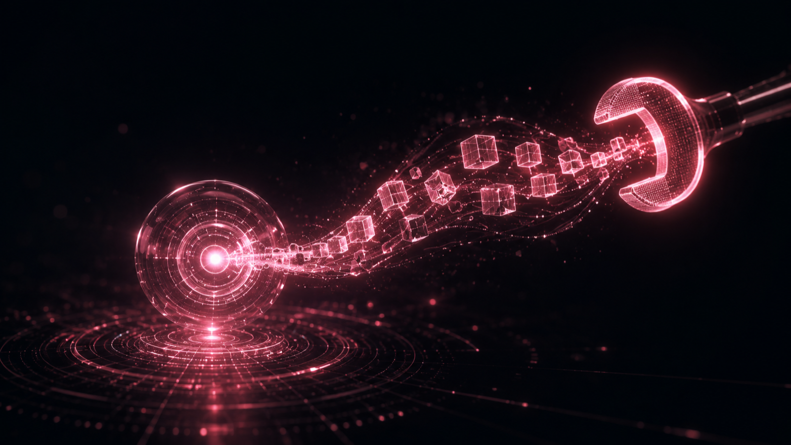 An AI agent receiving a stream of structured data from a tool, where part of the stream is fractured and a hidden error token slips through unnoticed
